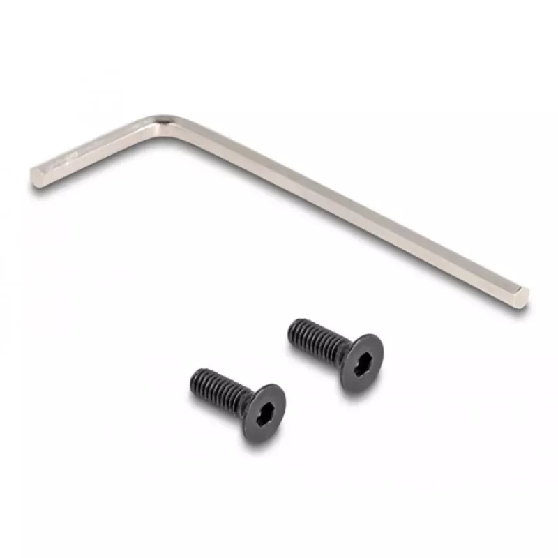Delock - hoofdtelefoonhouder - verstelbaar, voor tafelmontage, aluminium - zwart (18449)