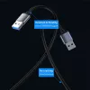 USB-hub QOLTEC 53793 — USB 3.0 ingang, 3× USB 2.0 aansluitingen