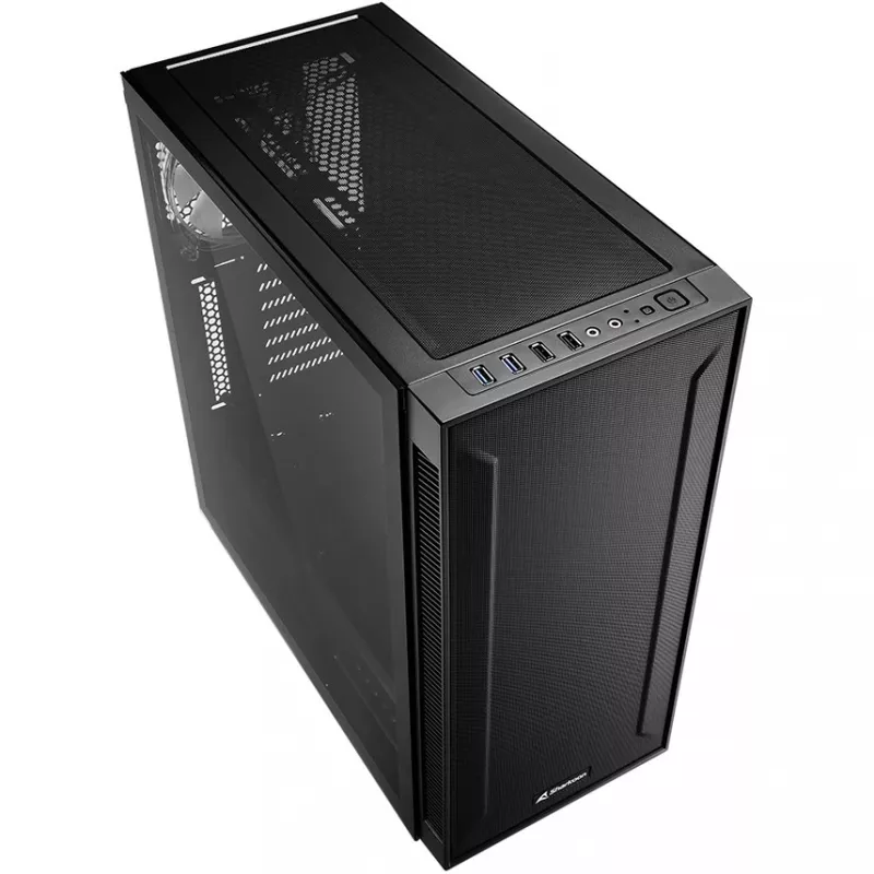 PC-behuizing Sharkoon TG6M RGB tower zwart