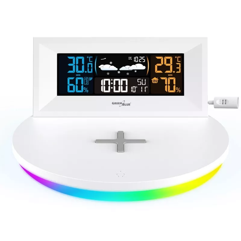 Draadloos weerstation met Qi GB213