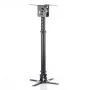 Plafondsteun 45-76 cm voor projector P-107B 15 kg zwart