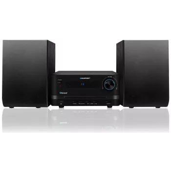 Home-audio microsysteem BLAUPUNKT MS14BT — CD/MP3-speler, Bluetooth, USB, FM RDS, 15 W RMS, zwart