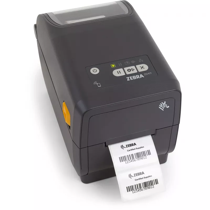 Zebra ZD411 labelprinter thermische overdracht 203 x 203 DPI 152 mm/s bedraad & draadloos Bluetooth