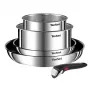 Pannenset Tefal Ingenio Emotion L897S574, inductie, afneembare steel, 16/20/22/28 cm