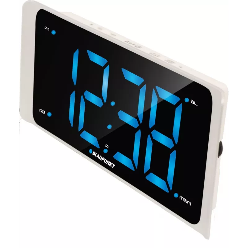 Blaupunkt CR16WH wekker digitale wekker zwart, wit