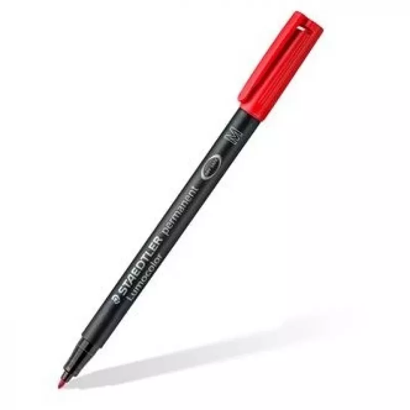 Permanentmarker Staedtler Lumocolor 317 WP4 zwart, blauw, groen, rood