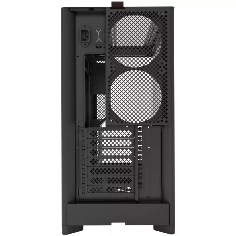 Montech HS02 midi tower zwart