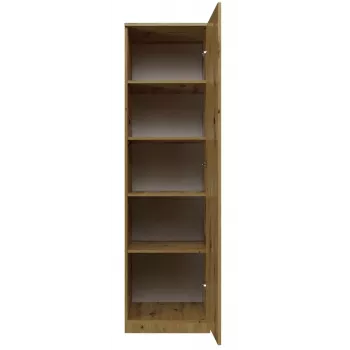 Topeshop SD-50 ARTISAN KPL slaapkamer kledingkast 5 planken 1 deur(en) eiken