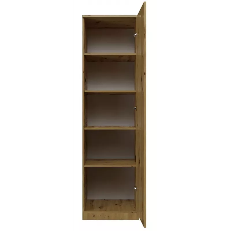 Topeshop SD-50 ARTISAN KPL slaapkamer kledingkast 5 planken 1 deur(en) eiken