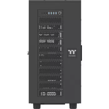 Thermaltake behuizing AX700 TG Super Tower zwart retail - Tower (CA-11B-00F1WN-00)
