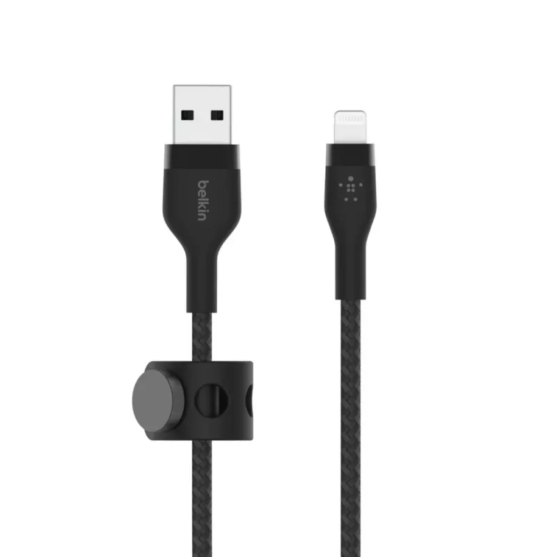 Lightning-kabel 2 m Belkin CAA010BT2MBK USB-C naar Lightning zwart
