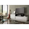Cama TV-kast SIGMA 3 180 wit/wit glanzend + zwart