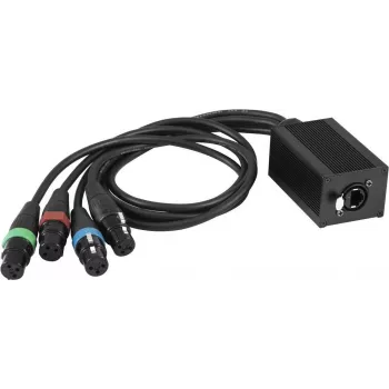 Adapter RJ45-DMX EUROLITE DNK-2 (model 70064832) — RJ45-naar-DMX-signaalomzetter