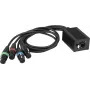 Adapter RJ45-DMX EUROLITE DNK-2 (model 70064832) — RJ45-naar-DMX-signaalomzetter