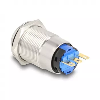 Druktoetsenpaneel DeLOCK 20985 zilver 230V 3A