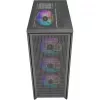 PC-behuizing Silentware Air 2000 A-RGB zwart — midtower, zijvenster van gehard glas