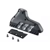 Schaaf Wolfcraft drievoudige kantenschaaf 4009000 — grafiet, trapeziummes, geschikt voor gipsplaten