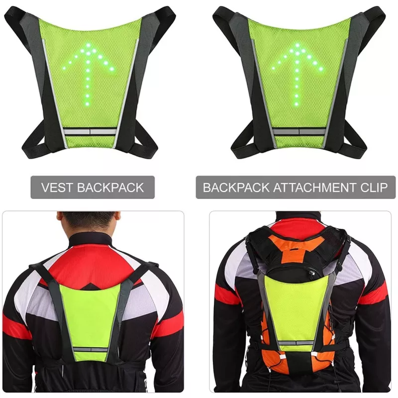 Maclean MCE420 veiligheidsvest met led-indicatielampje