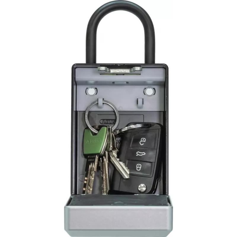 Sleutelkluis ABUS 797 staal zwart zilver cijferslot 82,5x63x179mm