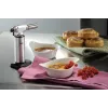 GEFU FUEGO Creme Brulee keukenbrander G-35400, zwart/roestvrij staal