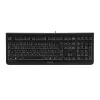 Toetsenbord CHERRY KC 1000 universeel USB Tsjechisch zwart