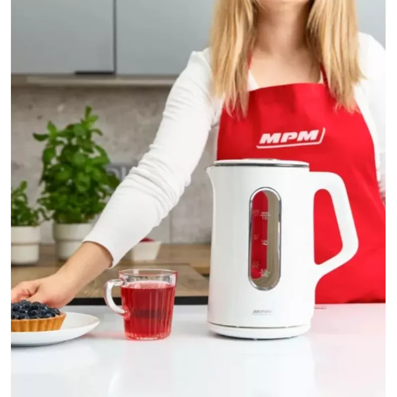 Elektrische waterkoker 1,5 l wit MCZ-126/B