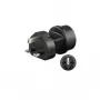 Microconnect PETRAVEL1 netadapter type F zwart