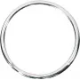 Sleutelring WEDO 262 3016 nikkelstaal 1,6 cm diameter 100 stuks