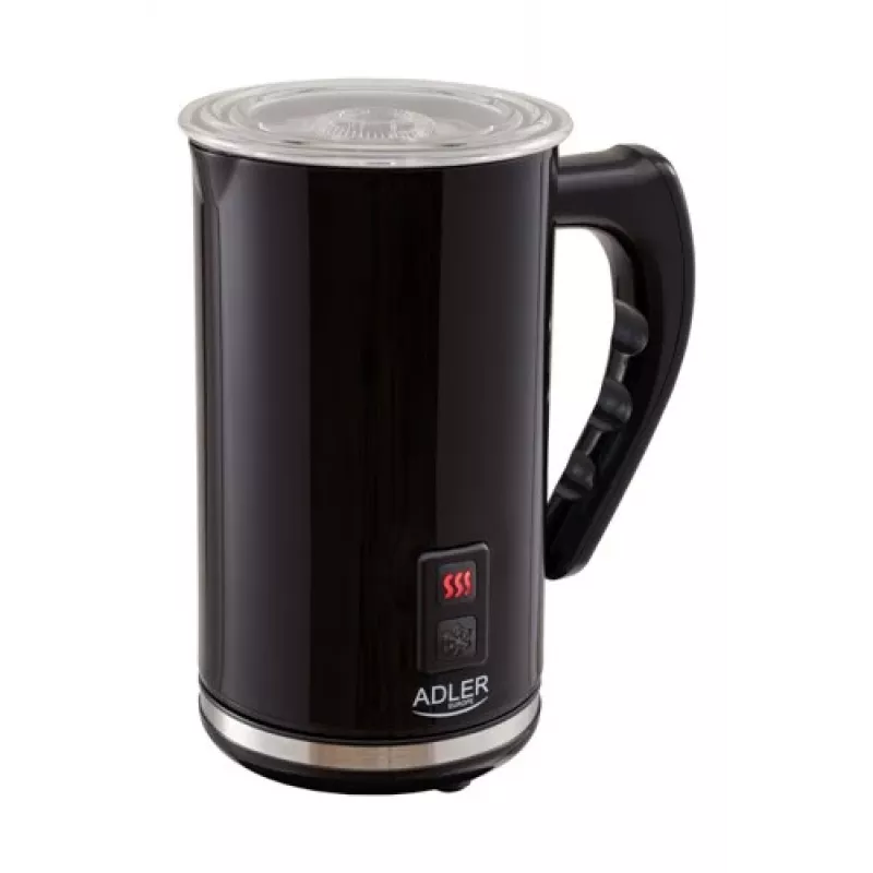 Automatische melkopschuimer/-warmer Adler AD 4478 — RVS-beker, 240 ml inhoud, 500 W, warm & koud