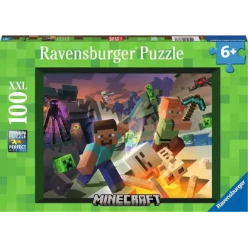 Ravensburger Minecraft 100 stukjes puzzel videospel