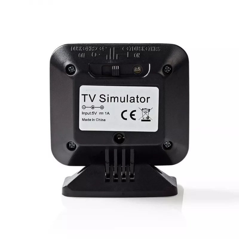Nedis DUMSTV10BK tv-simulator, zwart
