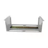 ALLNET apparaathouder voor DIN-rail/DIN-railapparaten T150mm/5HE lichtgrijs frontmontage