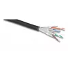 Netwerkkabel DeLOCK 80597 zwart Cat6a U/FTP 50m