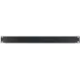 Inter-Tech IPC SW-BP1-GS 19-inch blindplaat, 1U, schroefbevestiging, zwart
