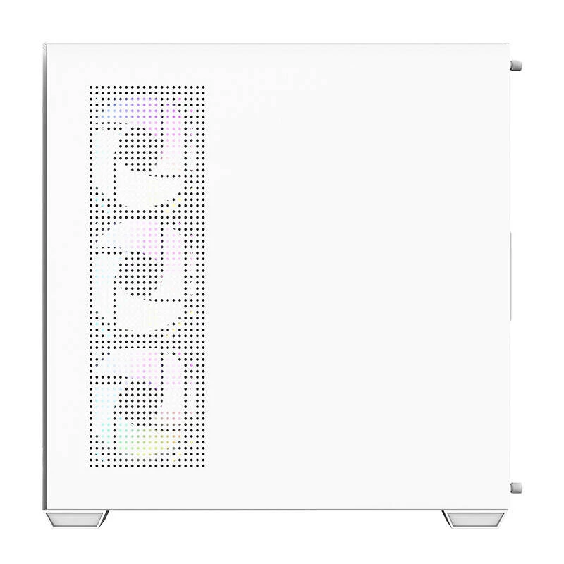 Computerbehuizing Darkflash DS900 (wit) + 7 ARGB-ventilatoren