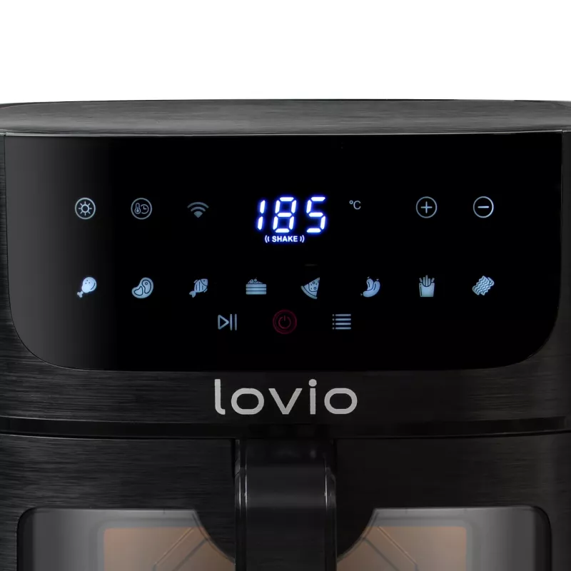 Lovio LVAF002BK PureFry XL Smart 6L zwart