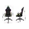 Huzaro Force 6.2 Mesh RGB gamestoel