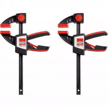 F-lijmklem Bessey EZS11-4 11 cm kunststof staal 2 stuks