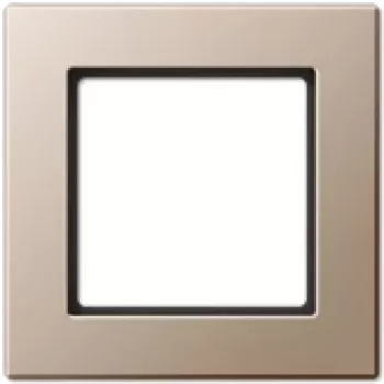 Wandschakelaar afdekplaat JUNG AC 581 CH champagner, duroplast, 84×84 mm