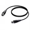 Audiokabel Procab XLR-stekker naar XLR-bus 5 m (model 1KPCL118)