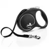 Flexi Black Design L 5 m hondenlijn met rolmechanisme