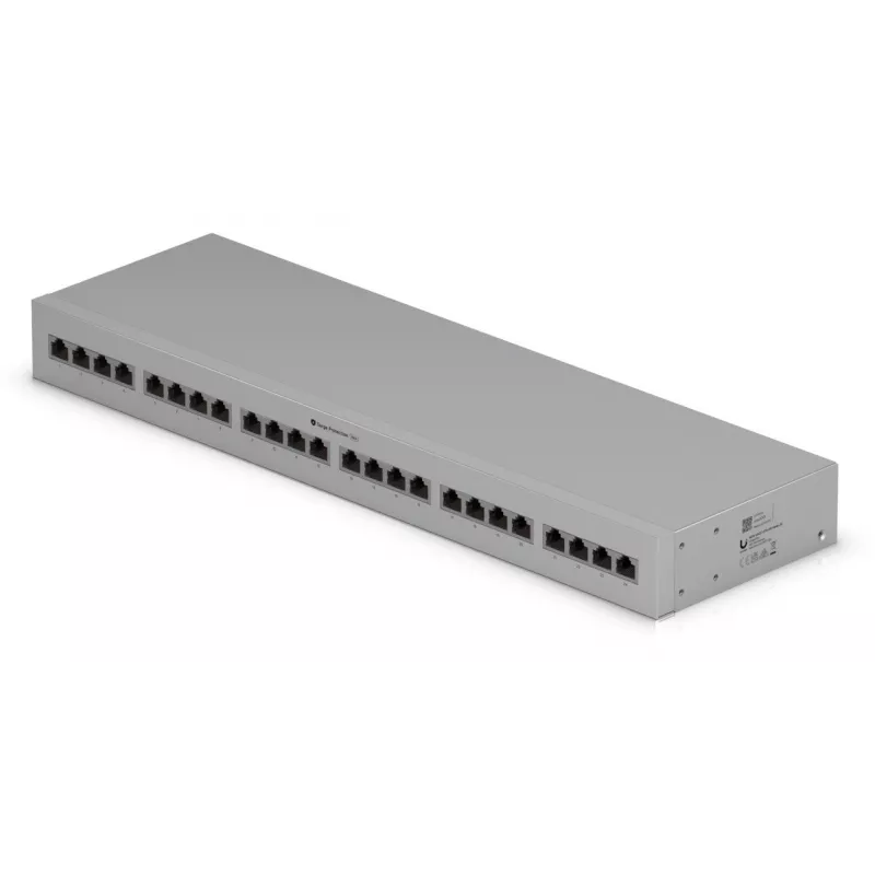 Ubiquiti UACC-ETH-SP-Panel-24 - Ethernet-overspanningsbeveiliging, rackmount-paneel
