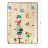 Play Foam Mat milly mally model 4688 — opgerolde schuimmat met beren- en walvisprint