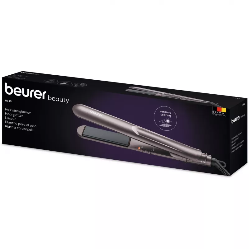 Beurer HS 15 stijltang, grijs