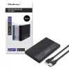 Behuizing voor 2,5-inch SATA-SSD/HDD QOLTEC 52277 USB 3.0