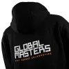 Global Masters hoodie GM logo - zwart (M)