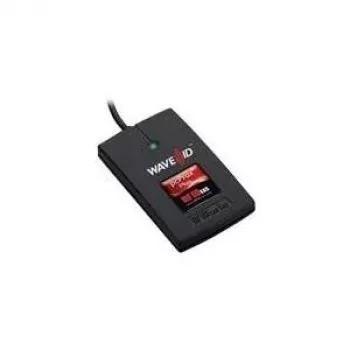 RF IDeas pcProx Plus - HF-afstandslezer - USB - 125 KHz / 13,56 MHz - zwart (RDR-805W1AKU)