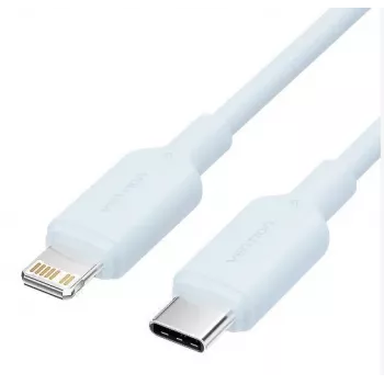 USB-C naar Lightning kabel/1M blauw Laksf Vention