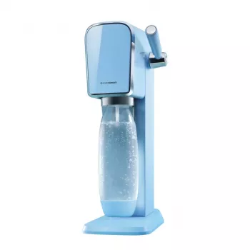 Sodabereider SODASTREAM Art Blue Steel — 1 l kunststoffles, 60 l carbonator, 173×245×430 mm