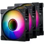 120mm PHANTEKS M25 Gen2 PWM D-RGB behuizingsventilator, zwart, 3-pin